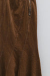 OUDE WAAG Washing Denim Fish Tail Skirt OW-23SS-SK04 reddish brown